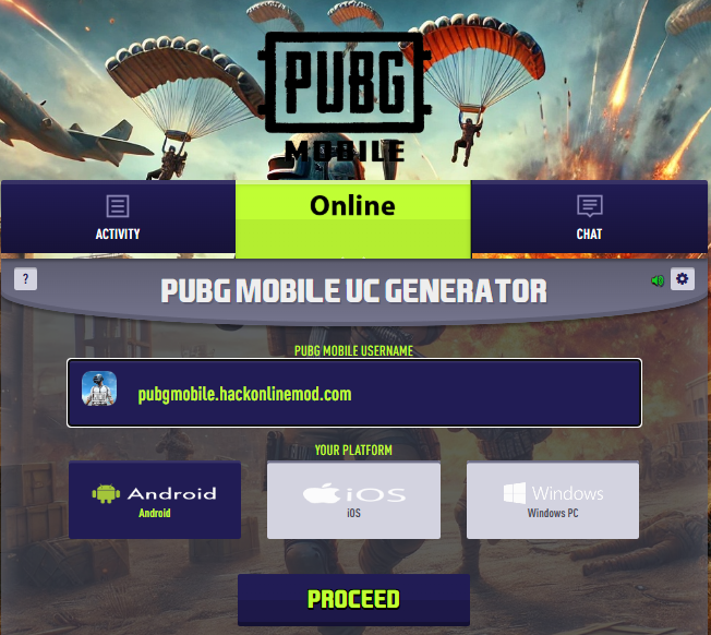 PUBG MOBILE triche