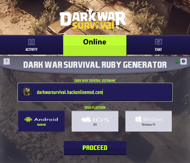 Dark War Survival triche
